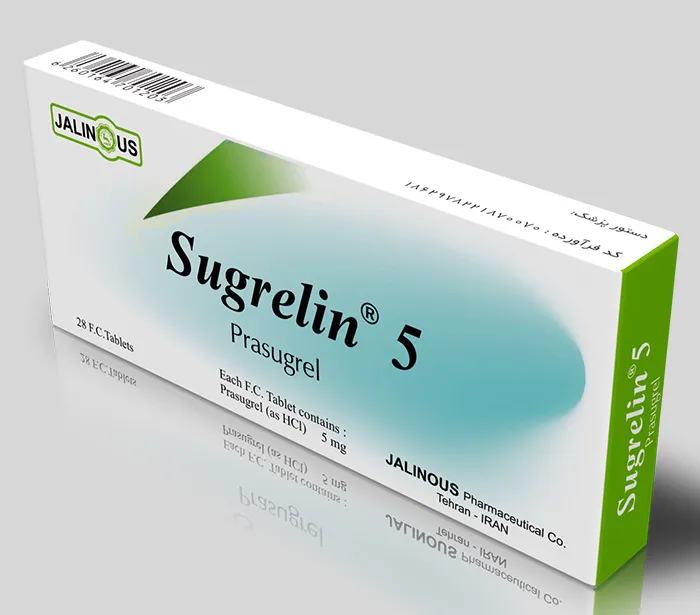 تصویر SUGRELIN 5MG TAB